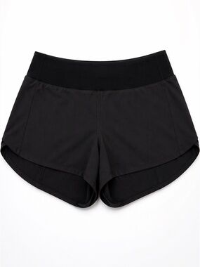 Lululemon Hotty Hot Shorts Size 14 Tall High Rise Running Athletic Black